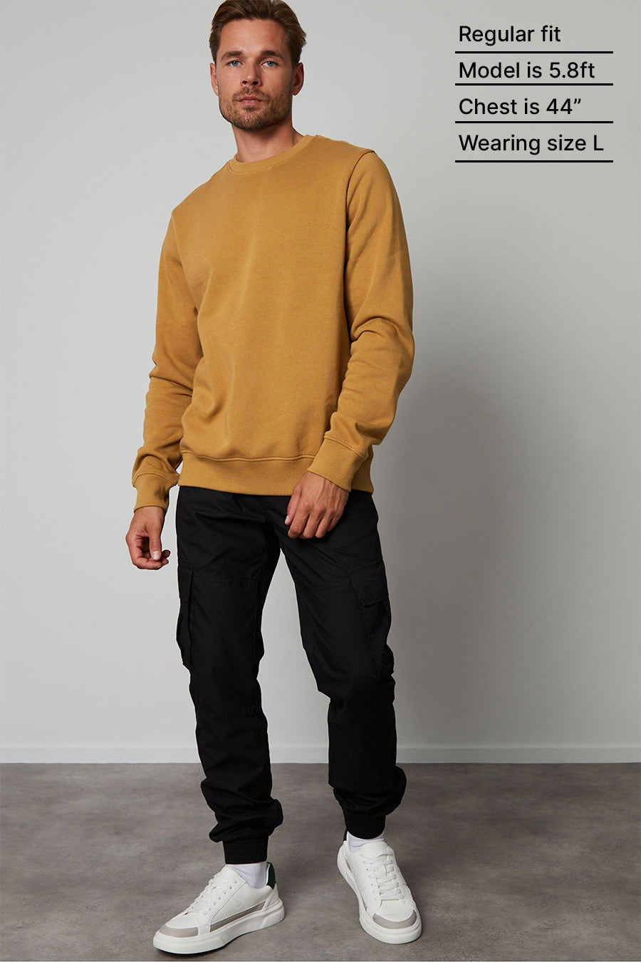 Mustard - Fleece Sweatshirt