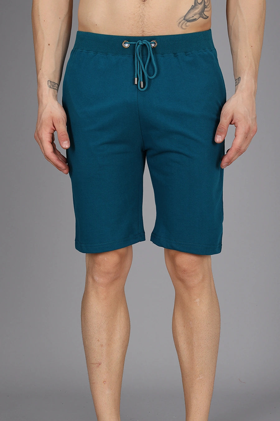 Turquoise - Terry Shorts