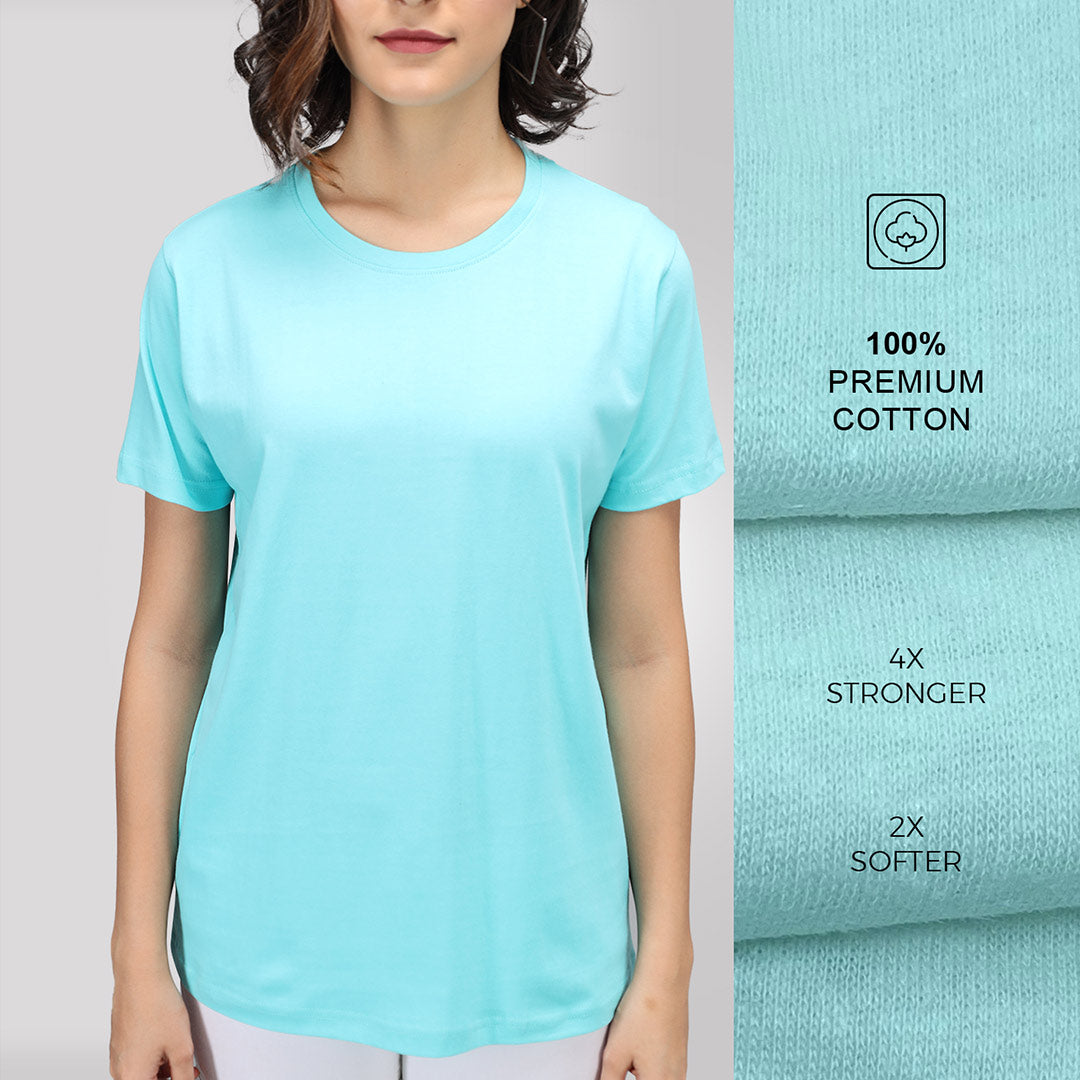 Zade Round Neck Loose Fit T-shirt