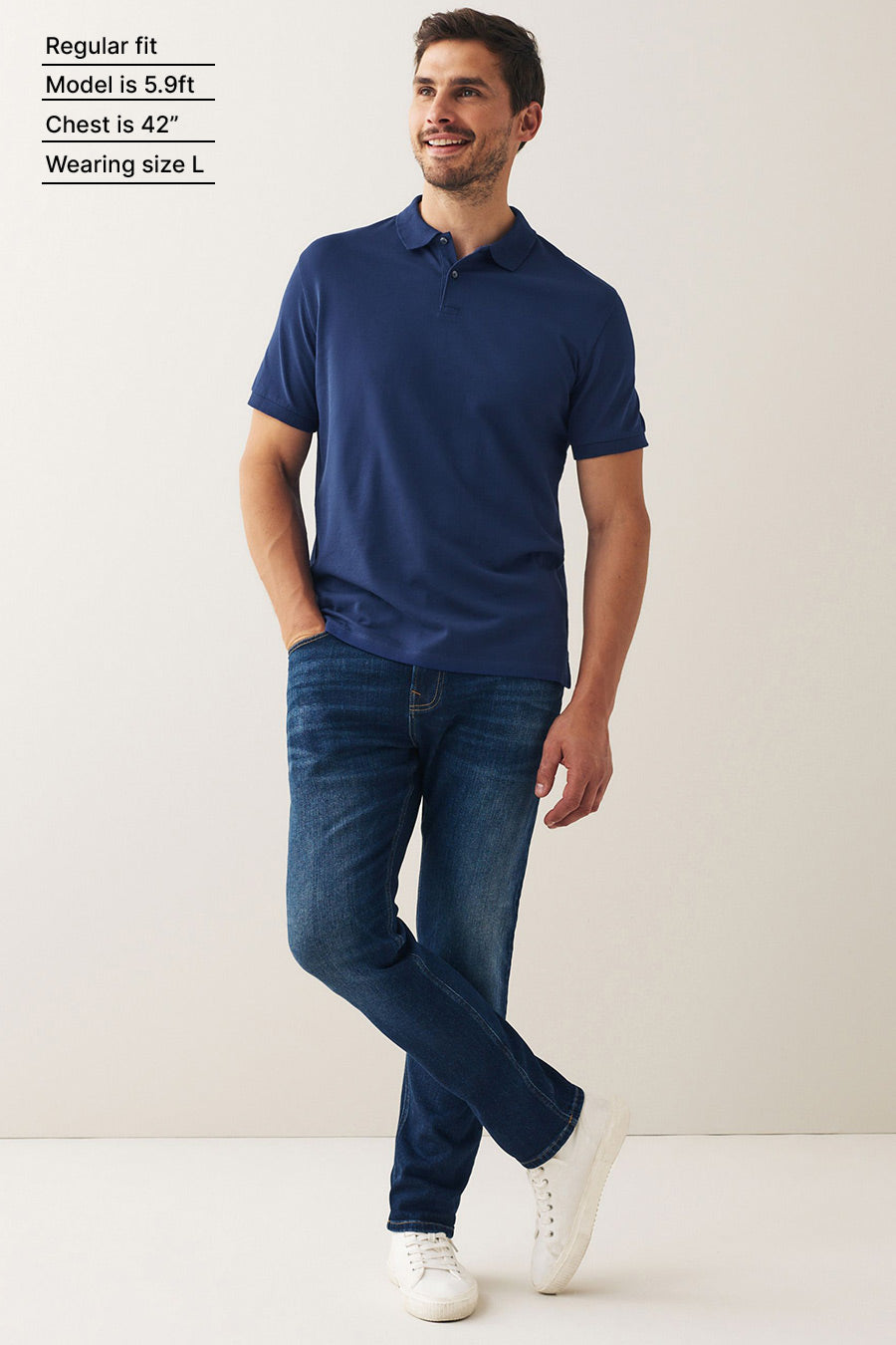 Classic Polo in Royal Blue