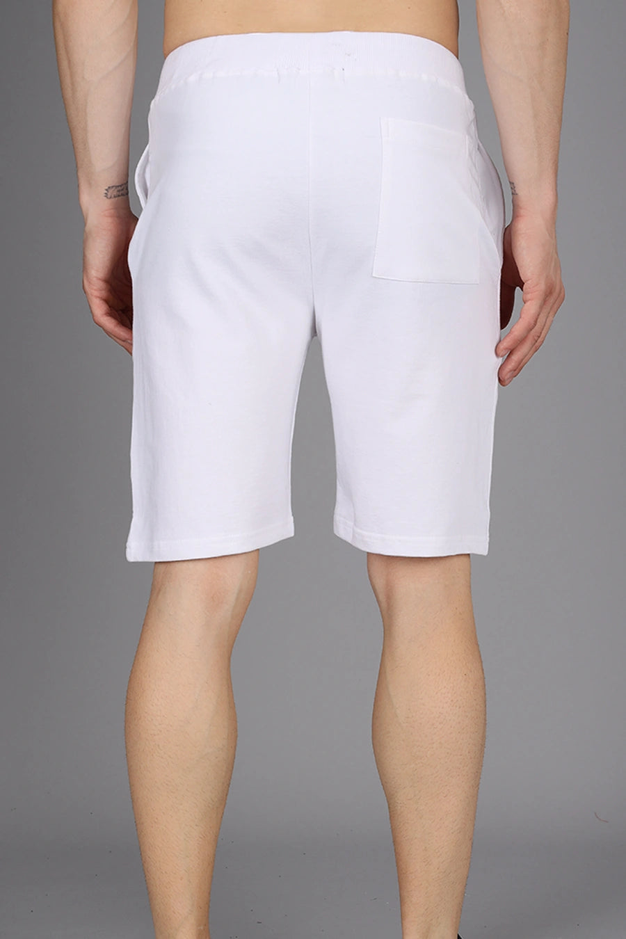 White - Terry Shorts
