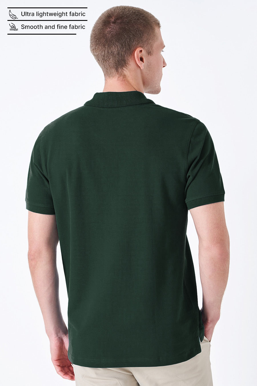 Classic Polo in Army Green