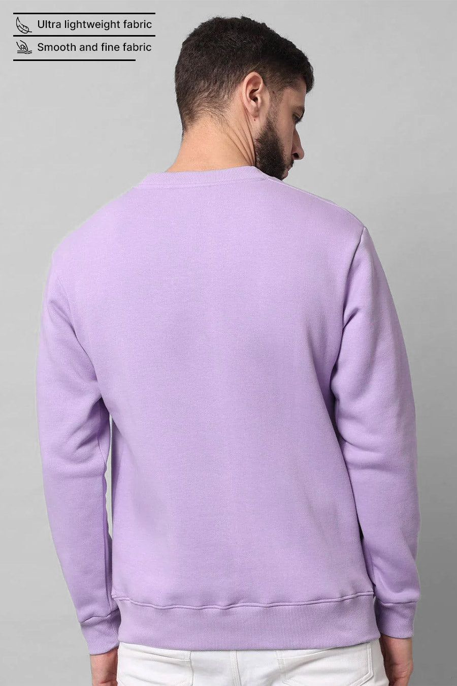 Lavender - Fleece Sweatshirt