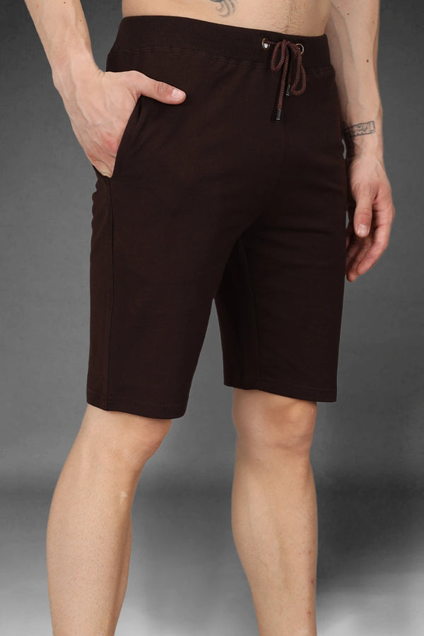 Coffee Brown - Terry Shorts