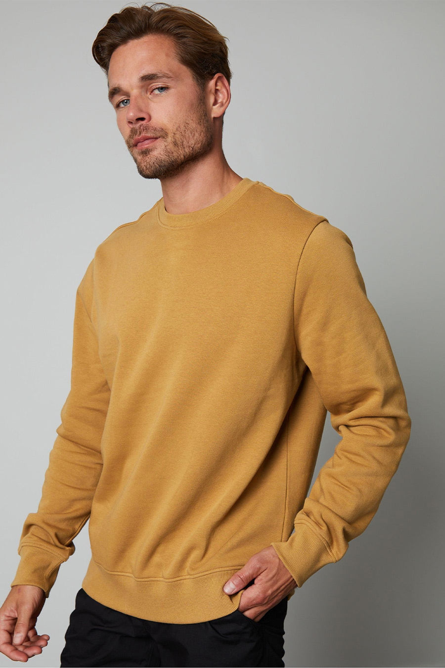 Mustard - Fleece Sweatshirt