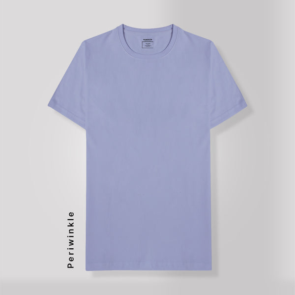 Periwinkle Round Neck T-Shirt